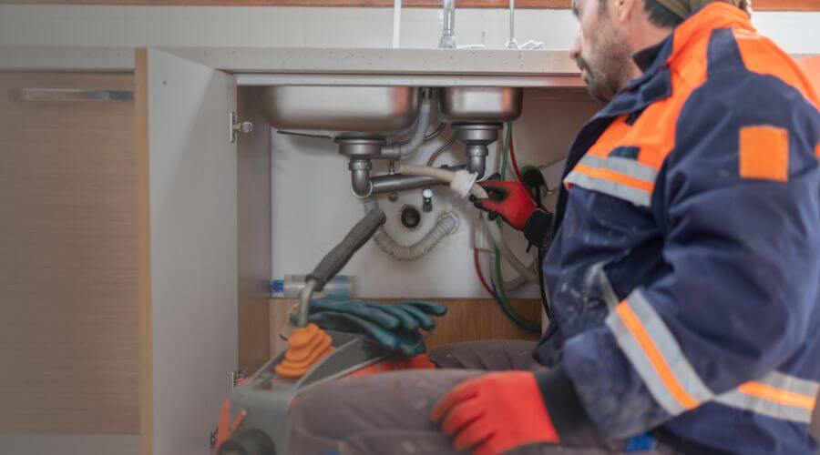 Professional slab leak plumber services in Jamestown, LA